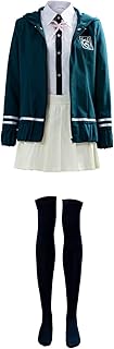Cosplay costume junko enoshima for women, model of Halloween carnival costume, Japanese high school uniform (color: green, size: xs).. Shop the future with DIAYTAR NIGERIA - thousands of products, unbeatable prices, delivery within a week.