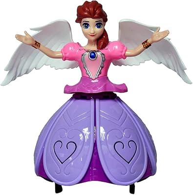Dancing doll Princess The Snow Queen Angel Girl with projection of music and light - Flash, sing, dance and turns, perfect toys for little girls (Angel Girl with batteries).. DIAYTAR NIGERIA: Where affordability meets reliability with thousands of products delivered promptly.