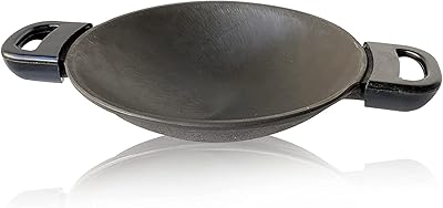 Ayda Apphatti in cast iron 22 cm | Appam tray | pre-revised with heat resistant handle 9 ".. DIAYTAR NIGERIA: Your affordable gateway to thousands of products shipped nationwide within the week.