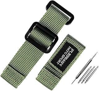 Watch Accessories - Compatible with the Sustainable Outdoor Sports Watch Bracelet B & R Nylon B & R Hamilton Pr 22 24 mm.. Experience shopping without stress at DIAYTAR NIGERIA's comprehensive and budget-friendly platform.