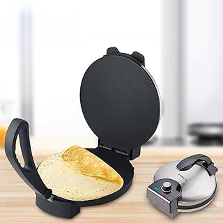 Sukani Roti Maker KJ-507 1100W, 32 cm tortillary press, non-stick surface, tortillas press with flour, tortillas machine, paste press, Indian Style Machine machine.. DIAYTAR NIGERIA makes online shopping accessible to all with budget-friendly prices and reliable delivery.