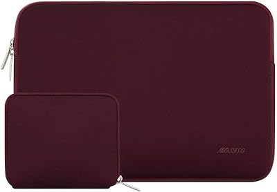 Waterproof bag for laptop mosiso with small bag for accessories, red wine 13-13.3 inches.. DIAYTAR NIGERIA makes quality accessible with low prices and reliable 5-8 day nationwide delivery.