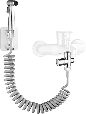 Searm toilet shattaf Set of handwritten hand showering water sprayer for room.. Shop without limits at DIAYTAR NIGERIA and receive your purchases at budget prices within the week.