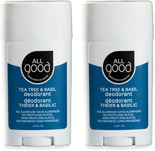 All good deodorant without aluminum, natural, vegan (tea tree and basil) (pack of 2).. No hassle, just shopping — DIAYTAR Nigeria delivers in under 8 days.