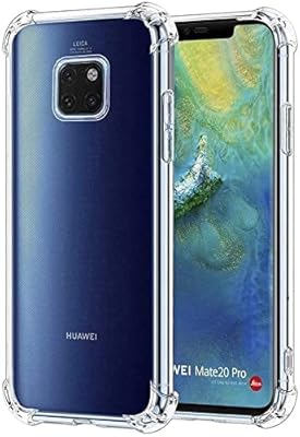 Zobitek transparent protection cover for Huawei Mate 20 Pro in Flexible Polyurethane Resistant Heat and Silicone Gel Transparent Silicone Protect in lilly.. DIAYTAR NIGERIA promises affordability and variety with every purchase, delivered in 5-8 days.