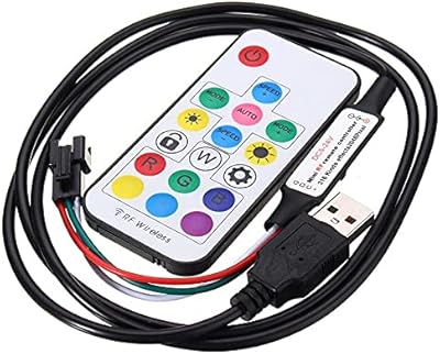 WS2812B WS2811 LED Controller USB Addressable USB Dreamcolor Wireless remote control for WS2812B WS2811 SK6812 LED LED LIGHT BAND programmable programmable.. Nigeria's most diverse e-commerce platform delivers quality and affordability to your doorstep in 5-8 days.