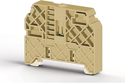 Suting of the end of the Din Klemsan station block, end cap, binding block of tightening station with a beige rail 495210 kd 7 (package of 10).. Experience shopping freedom with DIAYTAR NIGERIA's comprehensive platform and reliable shipping service.