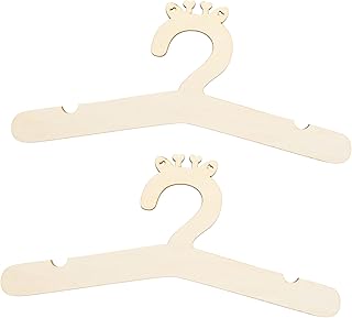 Alipis 2 pieces hanging woody children furniture children wooden hangers in wood for baby clothes baby hangers gain cupboard organizer Baby hangers House hanger.. DIAYTAR NIGERIA makes quality accessible with low prices and reliable 5-8 day nationwide delivery.