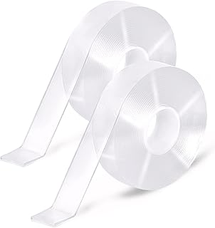 Ribbon adhesive double side versatile robust 16.5 feet/5 m, removable and washable fixing ribbon, transparent adhesive tape tights in strong gel for carpet, adhesive tape for adhesive items for the house, pack of 2.. Transform how you shop with DIAYTAR NIGERIA's vast selection and budget-friendly delivery options.