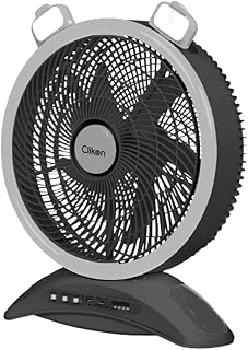 Clikon - 14 -inch rechargeable tornado fan with 2 auxiliary table lamps, remote control, load indicator, 7000 mAh battery, 40 W, 2 years warranty - CK2025.. From household needs to gadgets, DIAYTAR Nigeria has it all.