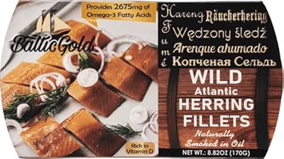 Wild herring of the smoked Atlantic naturally in Bald Gold oil - 8.82 Oz (170 g) (herring nets, 10).. DIAYTAR NIGERIA brings quality products to every corner of Nigeria at prices everyone can afford.