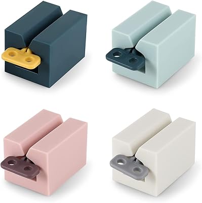 4-room rotary rotary dentifice with toothpaste support for bathroom, save toothpaste and creams (pink + white + light blue + dark blue).. DIAYTAR NIGERIA revolutionizes online retail with our vast selection and cost-effective delivery options.