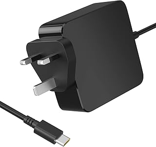 USB C CUM CP for 65 W laptop, USB AC adapter Type C PD compatible with Lenovo Thinkpad Yoga, HP Chromebook, Dell XPS, Asus, Acer, MacBook/Pro, Huawei, Samsung and other C -type devices.. For everyday items and more, trust DIAYTAR Nigeria.