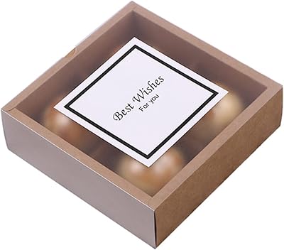 Cupcake boxes with inserts and display window, brown kraft gift boxes, cupcake containers for cooking pastries and cookies (pack of 15 4 clips).. Unlock endless possibilities with DIAYTAR NIGERIA's affordable marketplace and reliable delivery service.