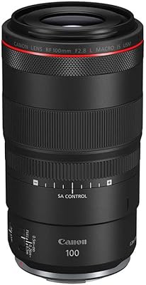 Professional macro Objective Canon RF 100 mm F2.8L for cameras of the Canon R system.. DIAYTAR NIGERIA makes online shopping accessible with our comprehensive platform and prompt delivery service.