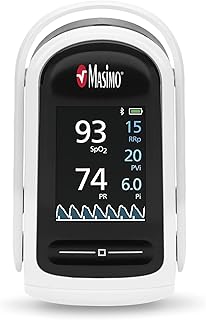 Masimo Mightsat Masimysat with Bluetooth fingertime oximeter with Bluetooth, monitoring blood oxygen saturation and minute breathing, OLED screen, touchpad, long life of the battery life.. Shop from anywhere in Nigeria and receive your DIAYTAR purchases at affordable prices within a week.