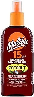 Coconut tanning oil Malibu SPF15 - 200 ml.. DIAYTAR NIGERIA: Your partner in affordable online shopping with dependable delivery within 8 days.