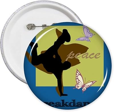 Streetdance Culture Breakdance Insect Pins Badge Bouton Emblème Accessory Decoration 5pcs.. DIAYTAR NIGERIA connects you with thousands of products at competitive prices, delivered within a week.