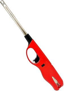 Adjustable gas kitchen lighter with gas recharge bottle, pack of 1.. Nigeria's favorite online shopping platform, DIAYTAR offers unbeatable prices and delivery within a week.