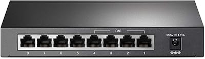 Switch TP-Link Gigabit 8 Ports and Poe 4 Ports for Desktop computer-TL-SG1008P.. Unlock a world of affordable products with DIAYTAR NIGERIA's expansive e-commerce platform.