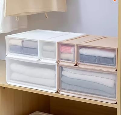 Plastic storage box for the house, clothing, kitchen, store, bathroom, fridge and table, robust desktop for a tidy life (size m).. DIAYTAR NIGERIA brings affordable products to every doorstep with our reliable 5-8 day shipping.