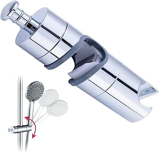 Sliding bar shower potato holder, universal shower potato support 18-25mm Hand shower arm adapter Sliding bathroom adjustable 360 ​​degrees spraying support chromed mounting support.. From kitchen tools to phones — DIAYTAR Nigeria ships it all in a week.