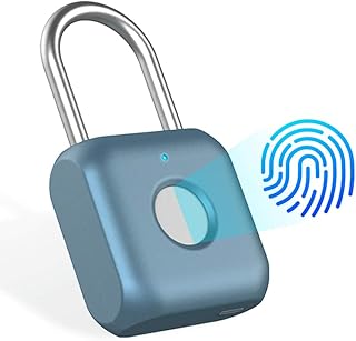Smart -to -firing intelligent fingerprint unit with USB loading port, suitable for the gym, door, school, cycling, luggage (blue).. Shop with purpose at DIAYTAR NIGERIA, where diverse selection meets budget-friendly nationwide delivery.