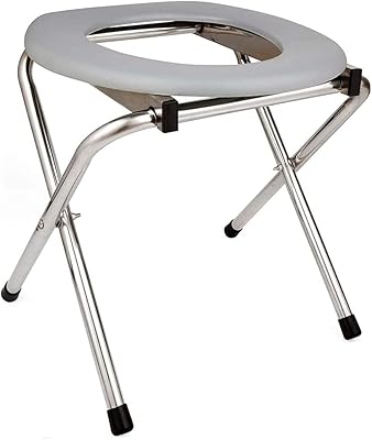 Portable foldable toilet seat outdoor steel in small and light stainless steel for a.. DIAYTAR NIGERIA connects you with thousands of products at competitive prices, delivered within a week.