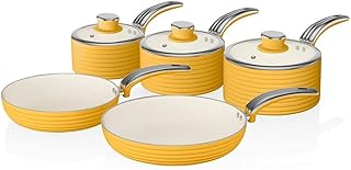DFHH Kitchen induction 5 pieces, 2 stoves and 3 pans, non -stick, ceramic.. Discover the perfect shopping balance at DIAYTAR NIGERIA with competitive prices and prompt delivery.