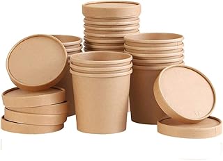 24 OZ SNH ecological soup bowls, disposable cups, perfect for restaurants, fast food or lunches on the go, 50 units... Experience the ease of digital shopping with DIAYTAR NIGERIA's affordable and diverse marketplace.