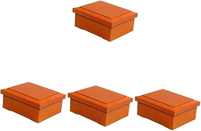 LuxShiny 4 Bento Sushi sets traditional storage rice dishes exterior portable poke restaurant food flat salmon serving school lunch for Japanese carrier with plastic container.. DIAYTAR NIGERIA: Empowering Nigerians with access to affordable products and reliable 5-8 day delivery.