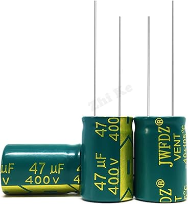 Electrolyte capacitor, 5 pieces 400v47uf 16 x 20 mm 47uf 400V 16 x 20 Aluminum electrolytic capacitor, DIY supplies.. DIAYTAR NIGERIA brings the market to your fingertips with affordable prices and swift delivery services.