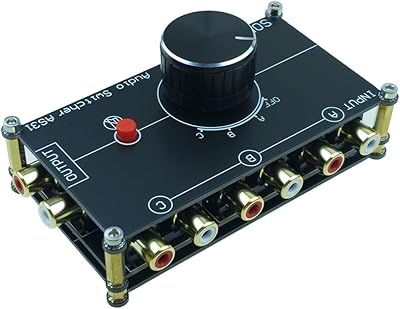 SOLOPIK STERÉO RCA 3 in 1 stereo audio converter, Distributor signal switch and connectors distribution box.. DIAYTAR NIGERIA delivers on our promise of extensive selection and budget-friendly nationwide shipping.