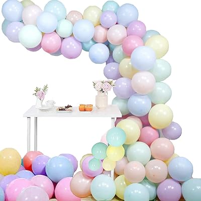 Latex balloons Macaron Pastel 10 inches for birthday decorations for children's birthday boys Wedding Wedding Baby Shower Graduation Festival of Momo Bear, 100 pieces.. DIAYTAR NIGERIA delivers more than purchases - we deliver affordable shopping solutions within the week.