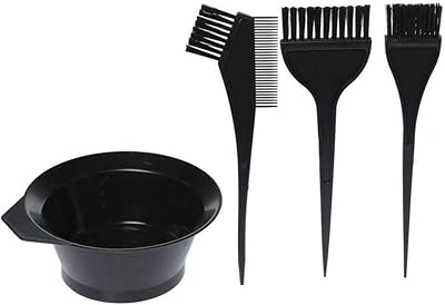 Set of 4 brushes for hair dye, black - pf -040.. Shop for everything you need at DIAYTAR NIGERIA, with budget-friendly prices and quick delivery.
