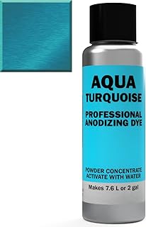 Professional anodization pigments for aluminum | Turquoise E-Plus | Clear turquoise to rich | Concentrated powder for 7.6 l or 5.7 l.. DIAYTAR NIGERIA: Where shopping is easy, prices are low, and delivery is just days away.