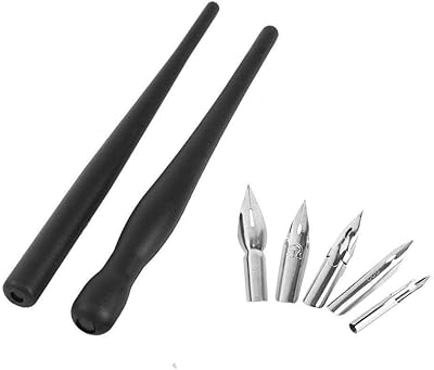 1 set of manga cartoon animation animation drawing tools with 2 shit holders and 5 tips.. DIAYTAR Nigeria: Where affordability meets speed and quality.