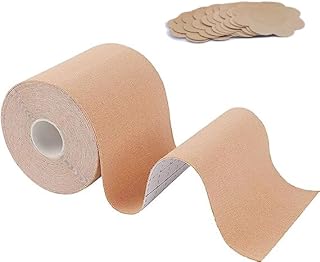 Trendy bust lifting ribbon | breathable chest strip and 10 petal touts back naked | Lift and tighten the skin in all clothes, fabric, 12.. Fast, affordable, and reliable — that’s the DIAYTAR Nigeria experience.