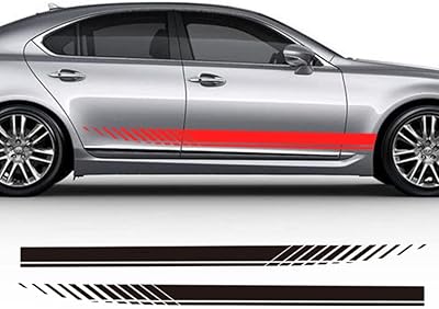 2 Car side stickers for Lexus IS250 IS300 IS350 ES350 ES300H GS300 GS350 GS430 LS430 RC350 CT200H, Automatic Accessories.. Click, pay, receive — DIAYTAR Nigeria makes online shopping seamless.