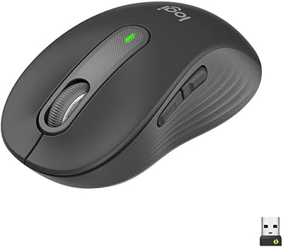 Logitech Signature M650 L Wireless Professional Mouse for Large Hands.. Experience retail convenience with DIAYTAR NIGERIA's comprehensive platform and 5-8 day nationwide shipping.