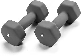 Masting dumbbells with neoprene coating for home gymnastics equipment, strength training, free weight for women, men, elderly and young people (2, 4, 6 kg*2).. DIAYTAR Nigeria: Where affordability meets speed and quality.