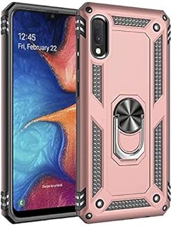 Sosus shell for Samsung Galaxy A10, Robust Military Quality Hybrid shell with integrated metal crutch, Pivoting Ring, Protective Coque for mobile phone (Rose Gold).. Discover why thousands choose DIAYTAR NIGERIA for affordable products delivered in less than a week.