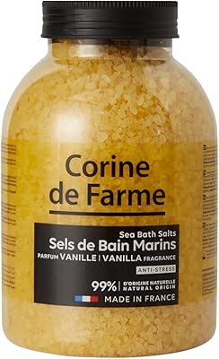 Natural anti-stress bath salts Corinne from Vanilla, 1.3 kg.. Experience satisfaction guaranteed with DIAYTAR NIGERIA's comprehensive platform and quick delivery.
