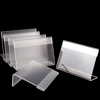 Acrylic panel support Transparent table support for inclined menu.. DIAYTAR NIGERIA: Where convenience meets affordability with delivery across Nigeria in under 8 days.