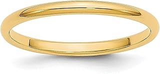 AK Kratz half-round wedding ring in 14 carat yellow gold 2 mm size 4.50 for women.. DIAYTAR NIGERIA: Redefining e-commerce with affordable prices and reliable nationwide shipping.