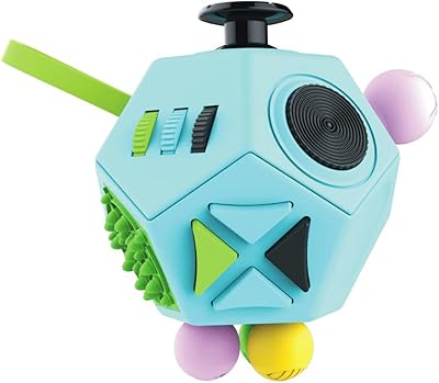 Fidget Cube toy with 12 faces ECV Dodecagon to relieve stress and calm, Fidget Cube toy for adults and children with ADHD, OCD and autism.. DIAYTAR NIGERIA combines extensive product options with budget-friendly prices, delivered in 5-8 days.