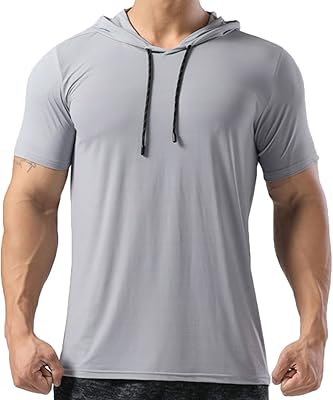 Sports hooded T-shirt short sleeves in light cotton for men.. Discover why thousands choose DIAYTAR NIGERIA for affordable products delivered in less than a week.