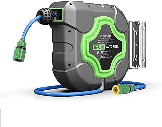 ANA hose reel, automatic telescopic pipe reel for car washing, garden, irrigation, high pressure high pressure water pipe support.. Enjoy deals you can’t resist and delivery you can trust — DIAYTAR Nigeria.