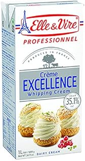 Whipped cream Elle & fairy 35.1%, healthy and rich in rich nutrients, rich in vitamin A, vitamin B2, delicious calories - 1 liter.. DIAYTAR NIGERIA: Your partner in affordable online shopping with reliable 5-8 day shipping nationwide.