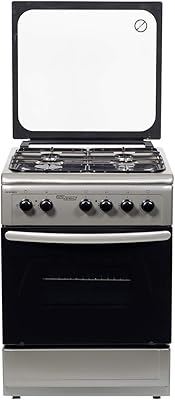 Stainless steel gas stove with 4 autonomous safety burners.. The best online shopping experience in Nigeria — DIAYTAR delivers it all.